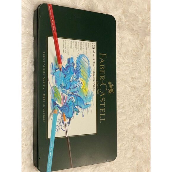 Faber Castell Albrecht Durer Watercolor Pencils 120 Colors Fine Artists Grade - Picture 3 of 7